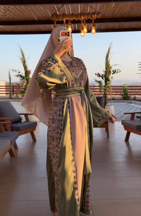 ثوب ربى تطريز