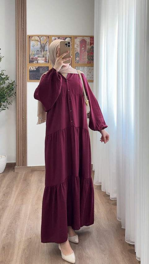 فستان عملي سادة