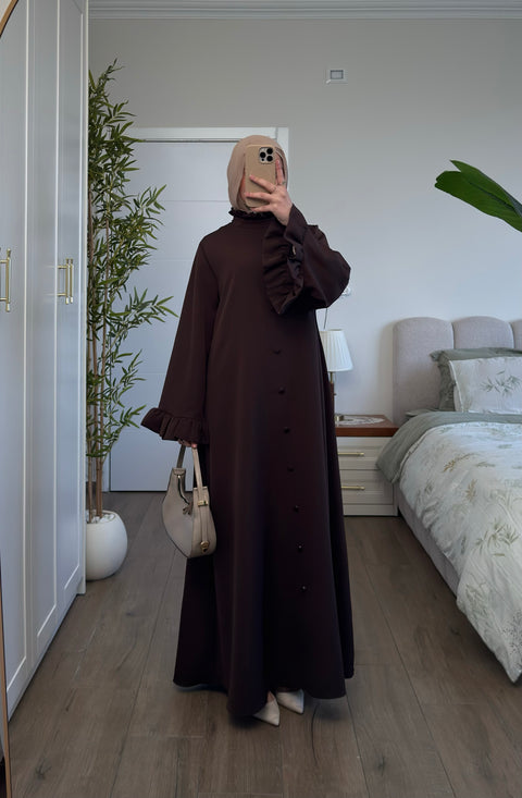 فستان أزرار