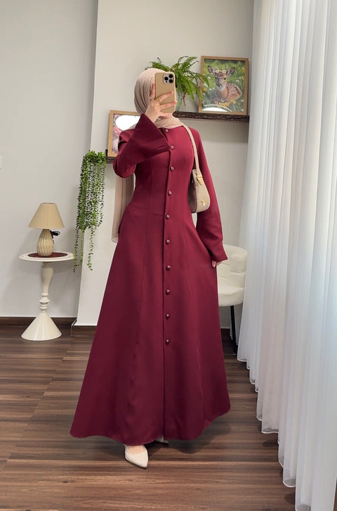 فستان ربطة من ورا