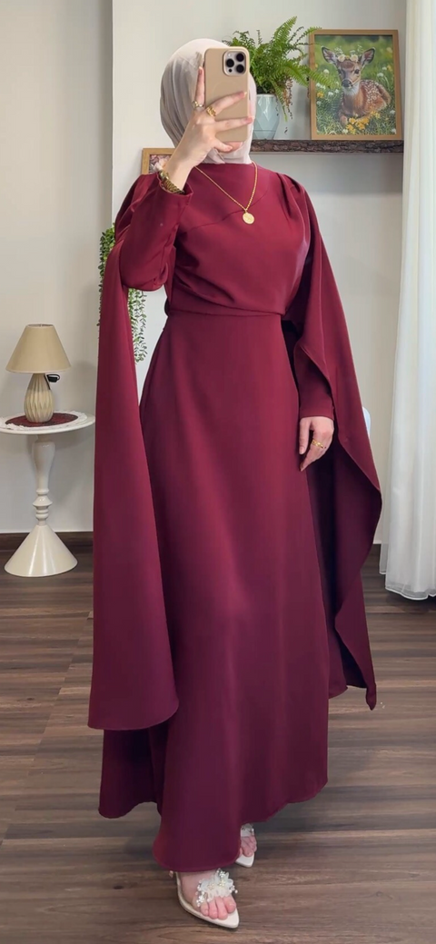 فستان اجنحة